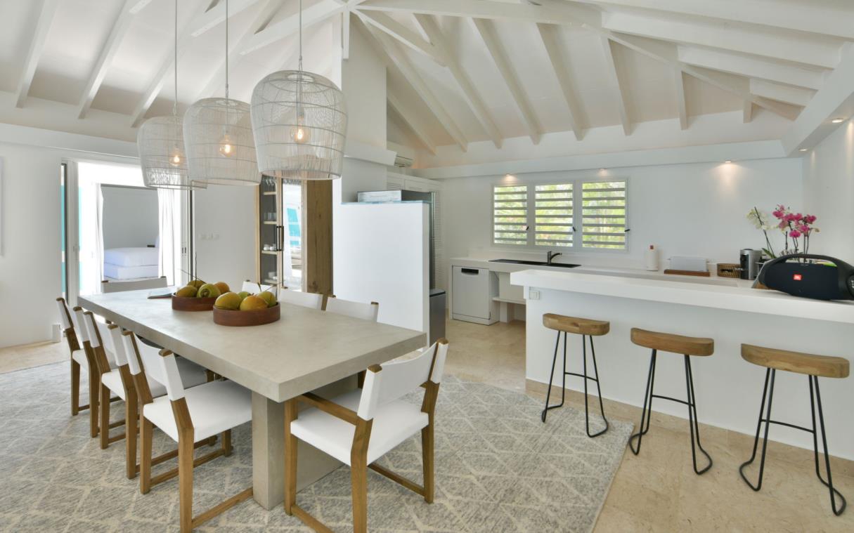 dining area & kitchen