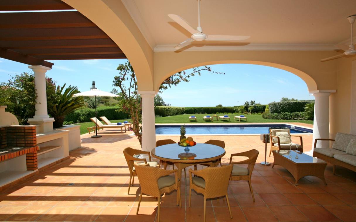 Villa Algarve Portugal Golf Pool Sea Monte Rei Golf Country Club Out Liv