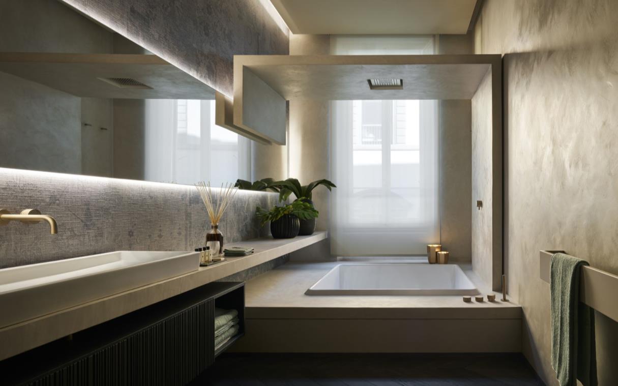 Apartment Florence Tuscany Italy Contemporary City Pola Loft Bath 8