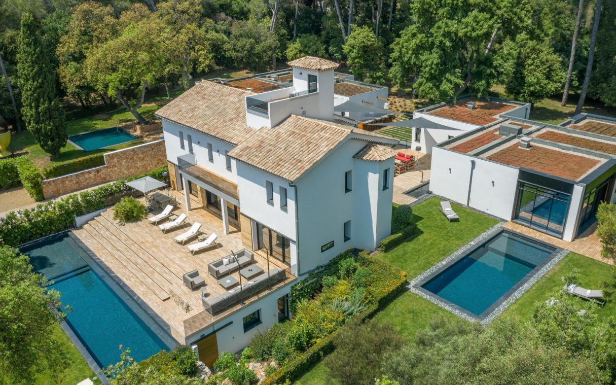 Villa Antibes Cote D Azur France Luxury Pool Domaine Des Artistes Aer