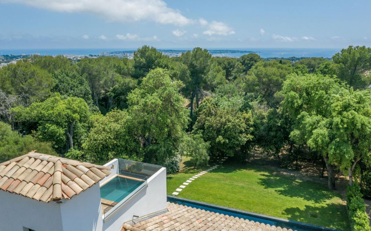 Villa Antibes Cote D Azur France Luxury Pool Domaine Des Artistes Aer 7