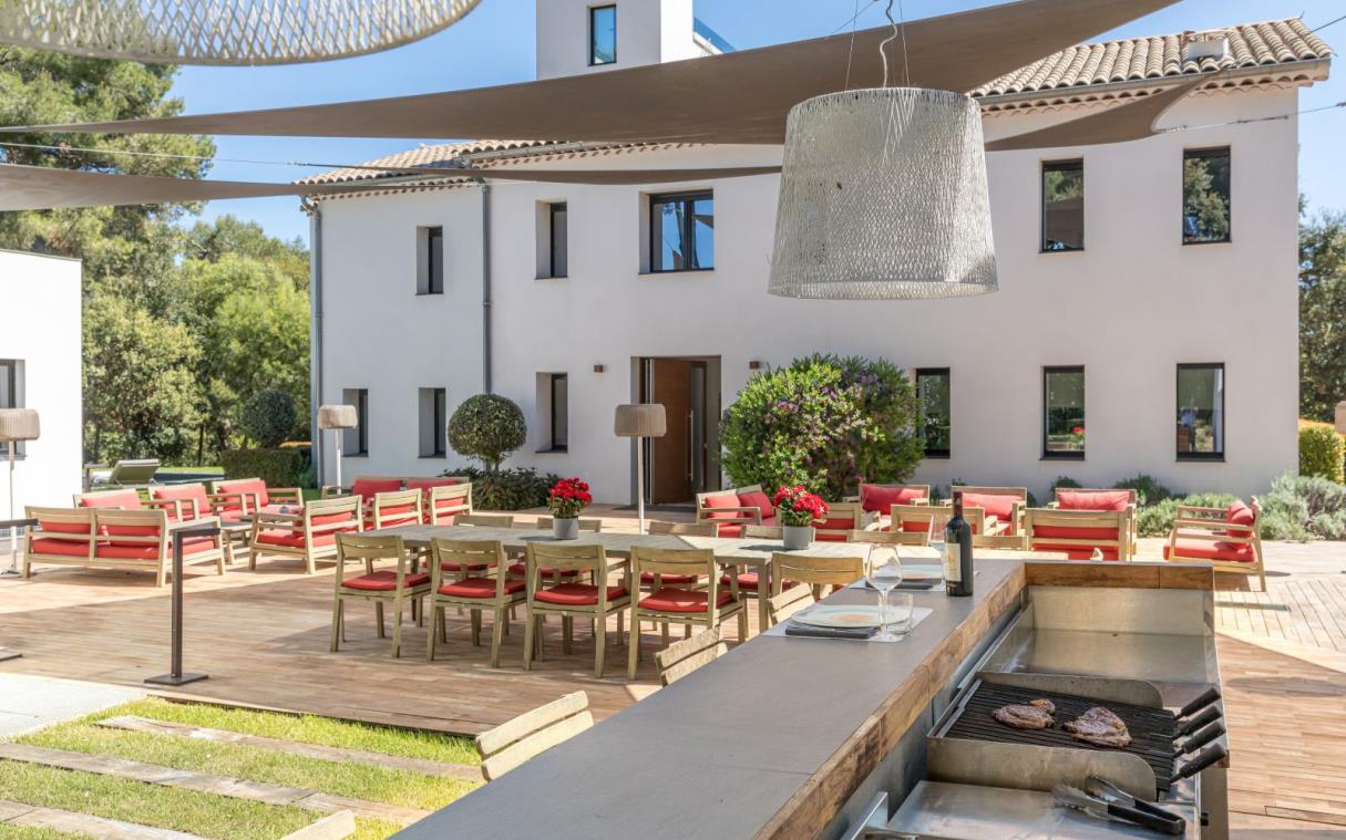Villa Antibes Cote D Azur France Luxury Pool Domaine Des Artistes Out Bbq 1