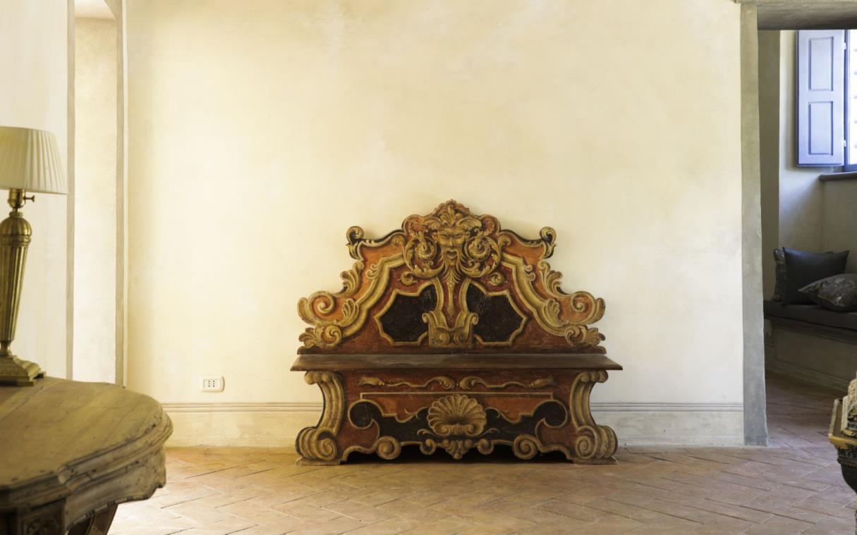 Villa Florence Tuscany Italy Historic Renaissance Busini Hall 2