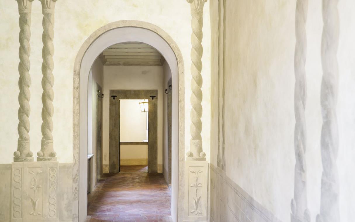 Villa Florence Tuscany Italy Historic Renaissance Busini Hall 11