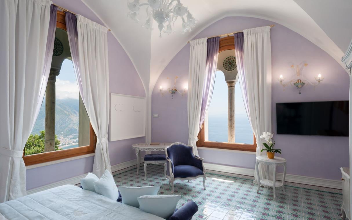 Villa Ravello Amalfi Coast Italy Luxury Pool Rondinaia Bed 24