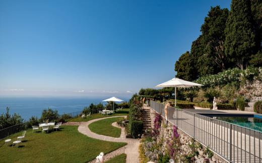Villa Ravello Amalfi Coast Italy Luxury Pool Rondinaia Swim 1