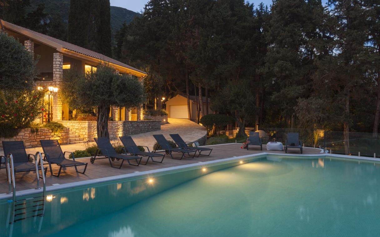 Villa Ionian Greek Islands Greece Luxury Pool Viva La Diva Swim 7