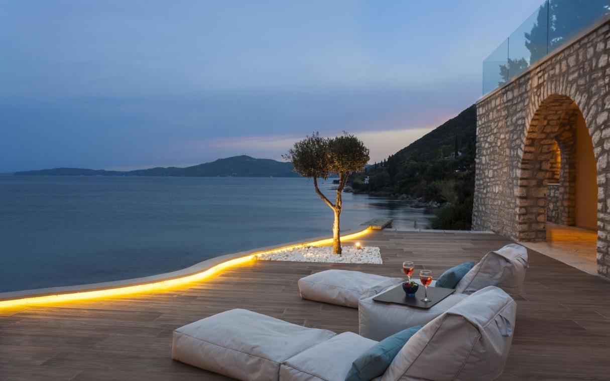 Villa Ionian Greek Islands Greece Luxury Pool Viva La Diva Out Liv 13