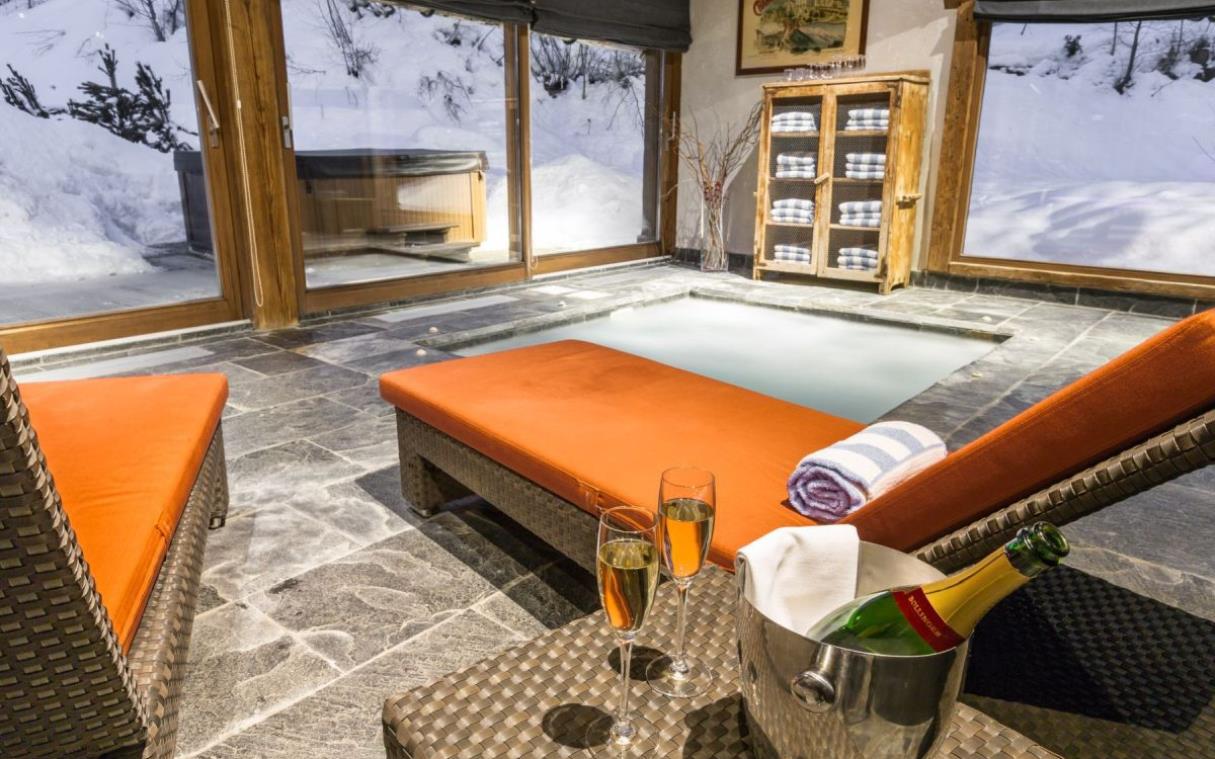 Chalet France French Alps Chamonix Luxury Spa Ski Amazon Creek Spa 2