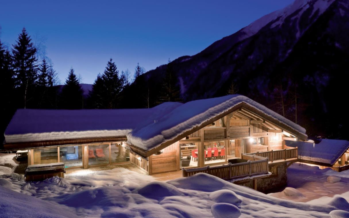 Chalet France French Alps Chamonix Luxury Spa Ski Amazon Creek Ext 9