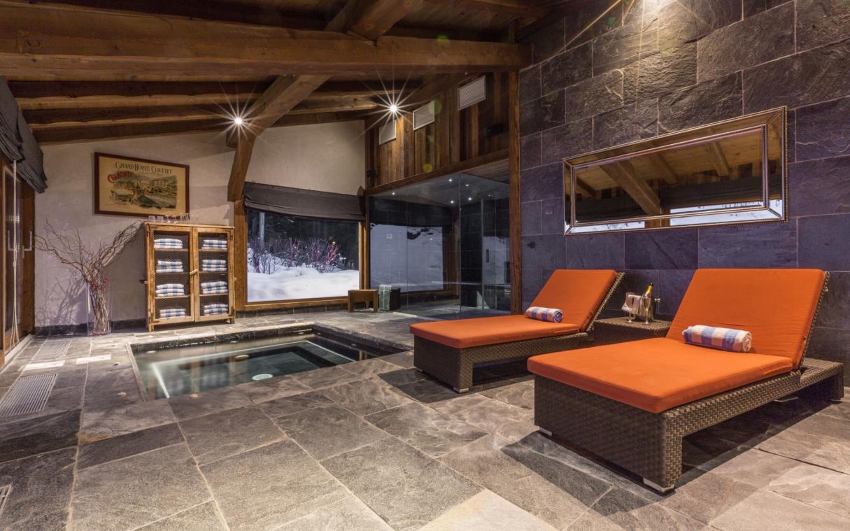 Chalet France French Alps Chamonix Luxury Spa Ski Amazon Creek Spa 4