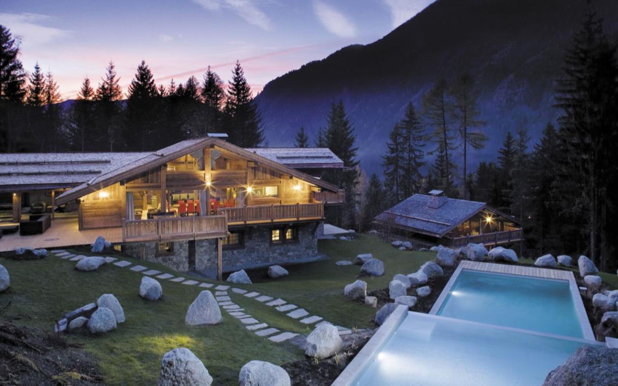 Chalet France French Alps Chamonix Luxury Spa Ski Amazon Creek Gar 1