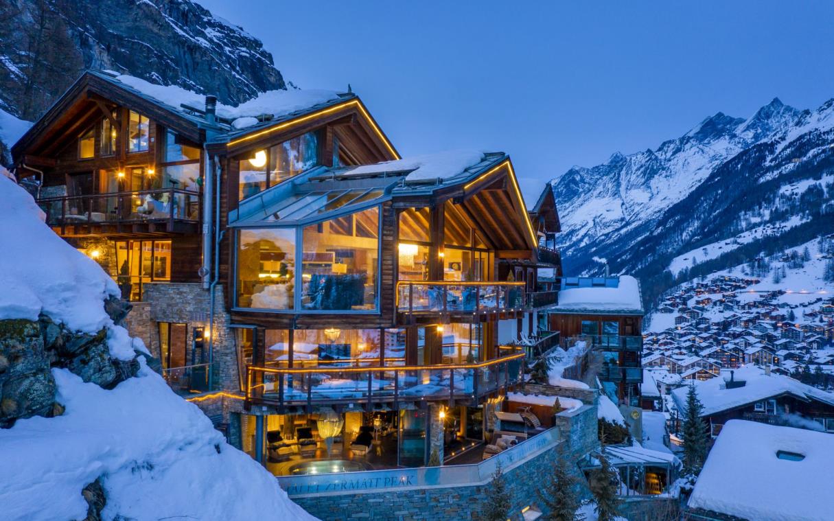Chalet Zermatt Swiss Alps Switzerland Luxury Ski Peak Ext 1
