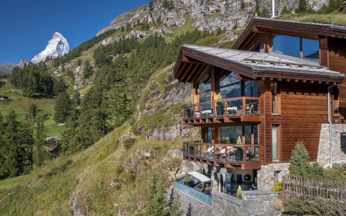 Chalet Zermatt Swiss Alps Switzerland Luxury Ski Peak Ext 2