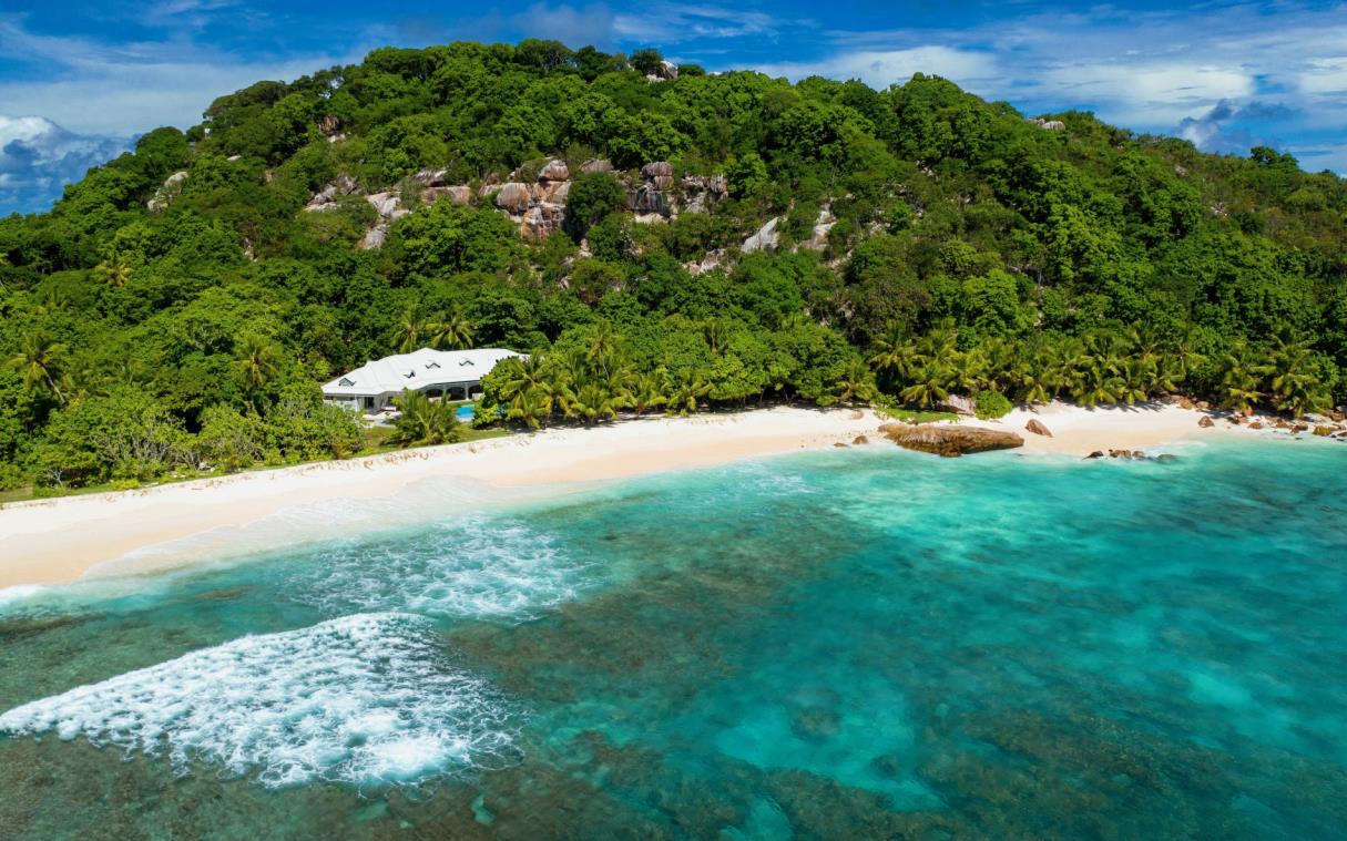 Private Island Seychelles Indian Ocean Luxury Pool Cousine View 6