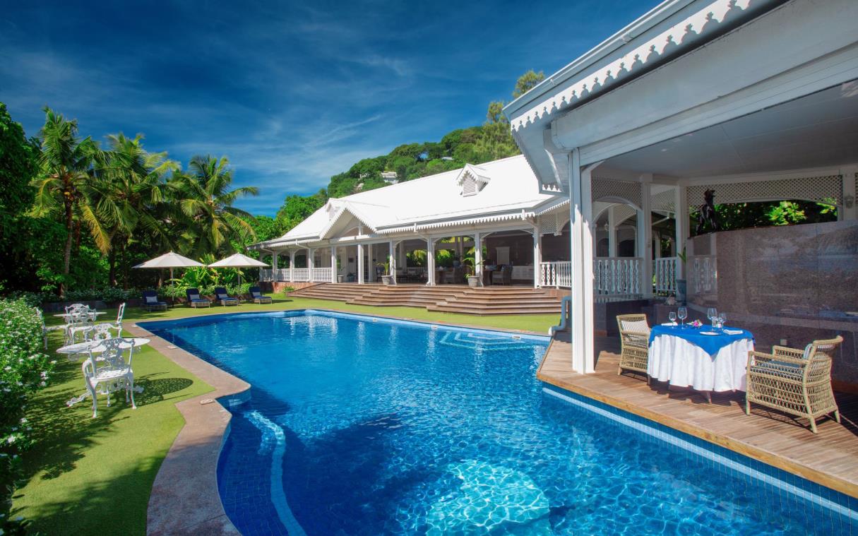 Private Island Seychelles Indian Ocean Luxury Pool Cousine Swim 2