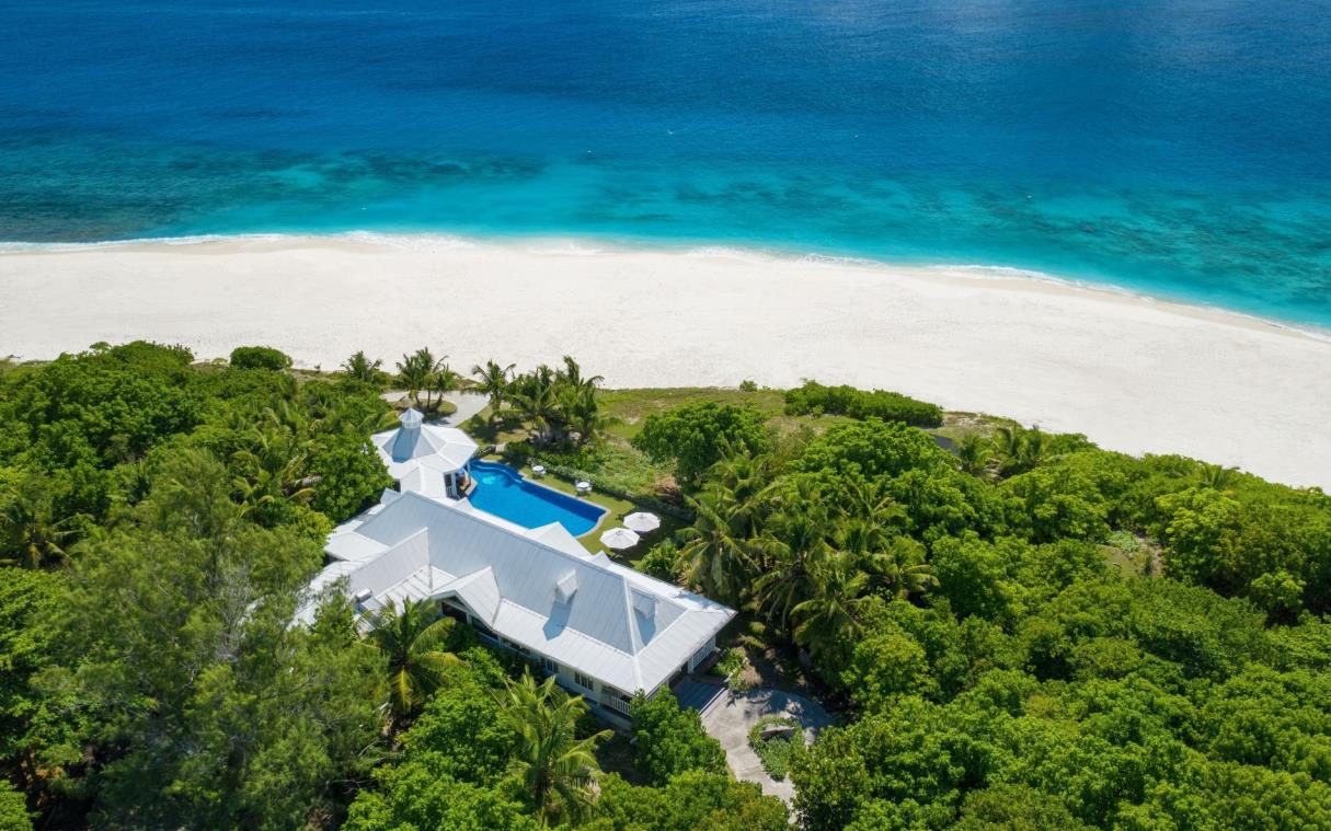 Private Island Seychelles Indian Ocean Luxury Pool Cousine Ext 1