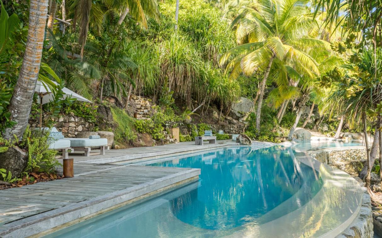 Villa Seychelles Africa Private Island Luxury Beach Pool Spa North Swim 1
