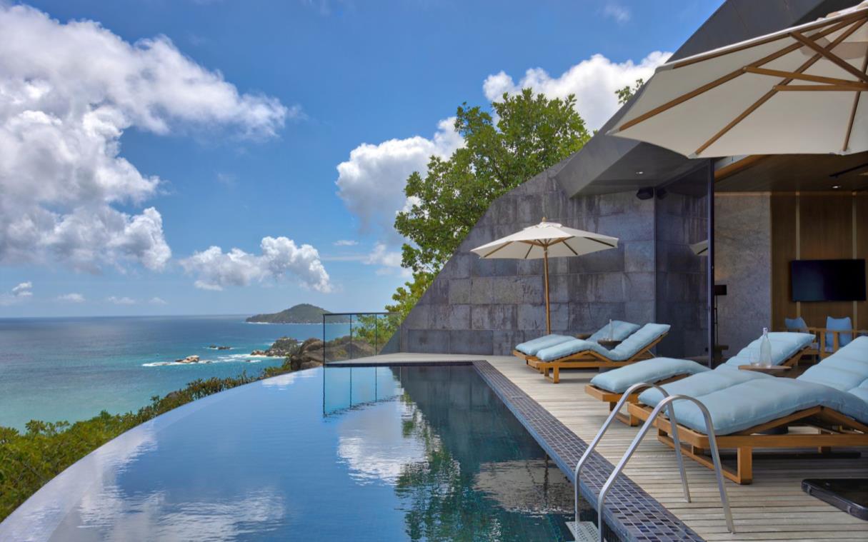 Villa Felicite Island Seychelles Africa Luxury Pool Zil Pasyon Residence 3 Swim 2