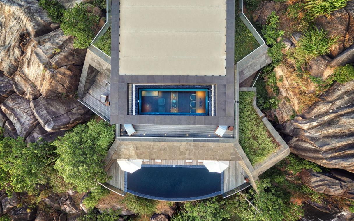 Villa Felicite Island Seychelles Africa Luxury Pool Zil Pasyon Residence 3 Aer