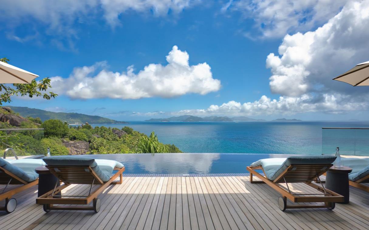 Villa Felicite Island Seychelles Africa Luxury Pool Zil Pasyon Residence 3 Swim 1