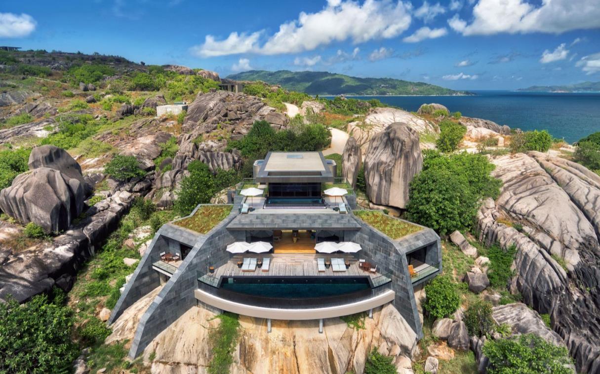 Villa Felicite Island Seychelles Africa Luxury Pool Zil Pasyon Residence 4 Aer 1