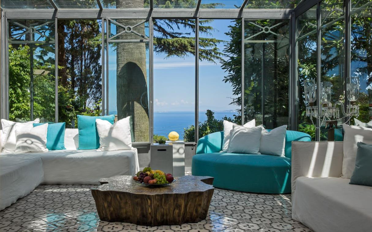 Villa Anacapri Capri Italy Luxury Pool Aurora Liv 2