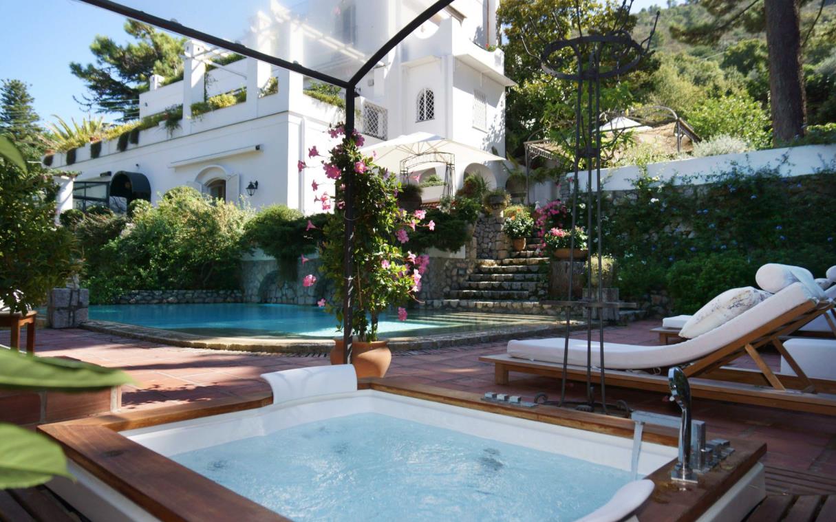 Villa Anacapri Capri Italy Luxury Pool Aurora Jac