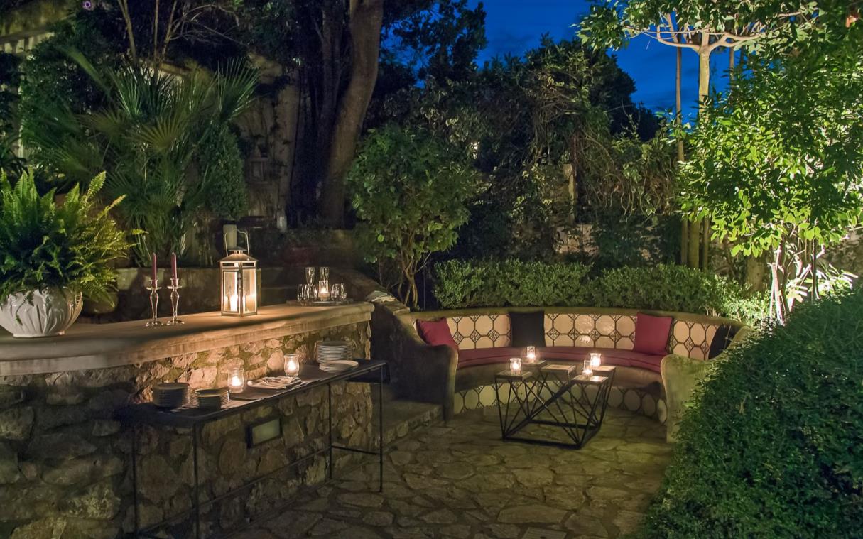 Villa Anacapri Capri Italy Luxury Pool Aurora Out Liv 3