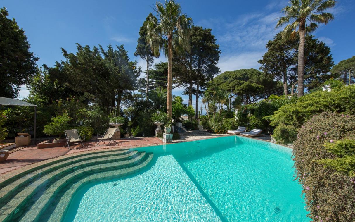 Villa Anacapri Capri Italy Luxury Pool Aurora Swim 2
