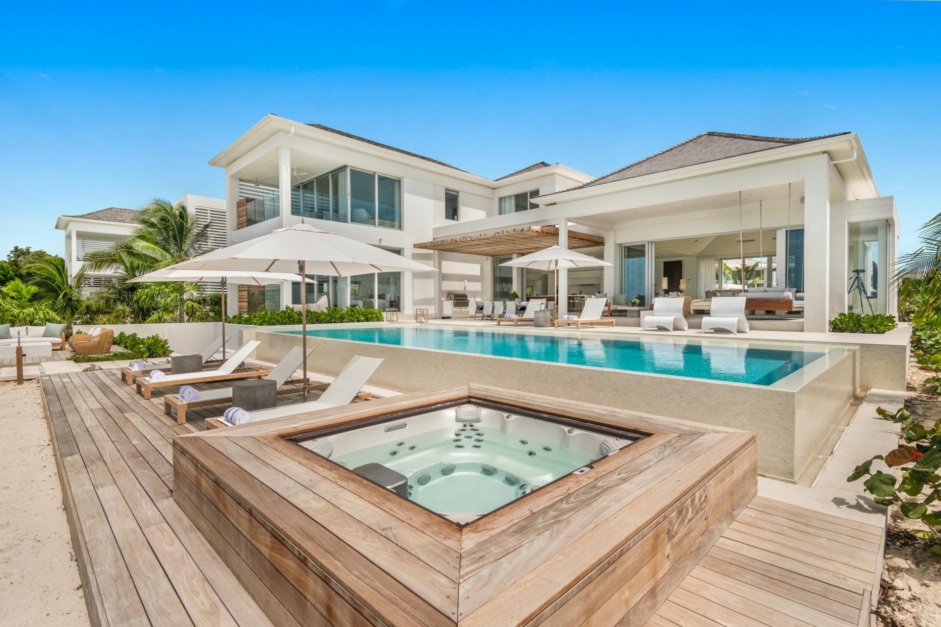 Beach Enclave Grace Bay Beachfront Villa - My Private Villas