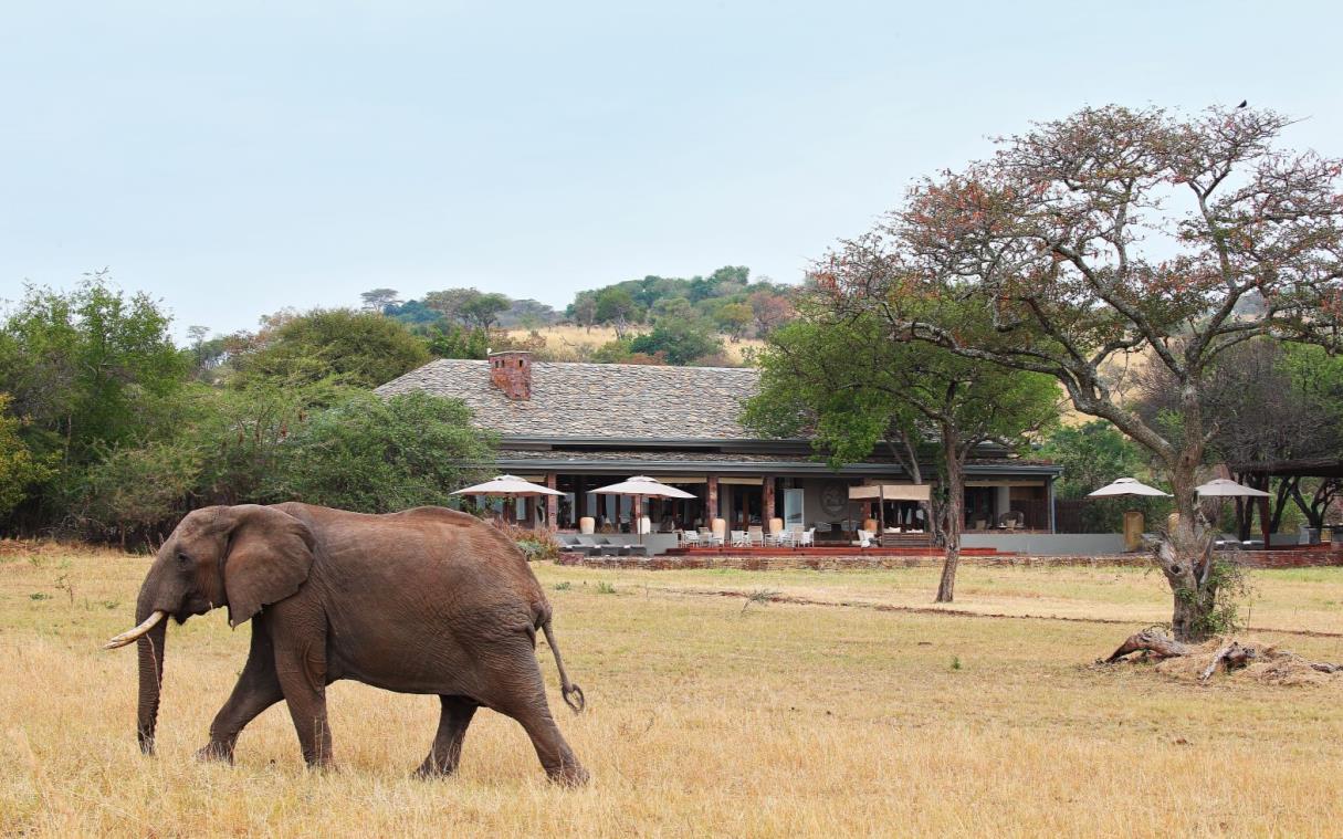 Lodge Tanzania Africa Safari National Park Luxury Singita Serengeti House Ext 2