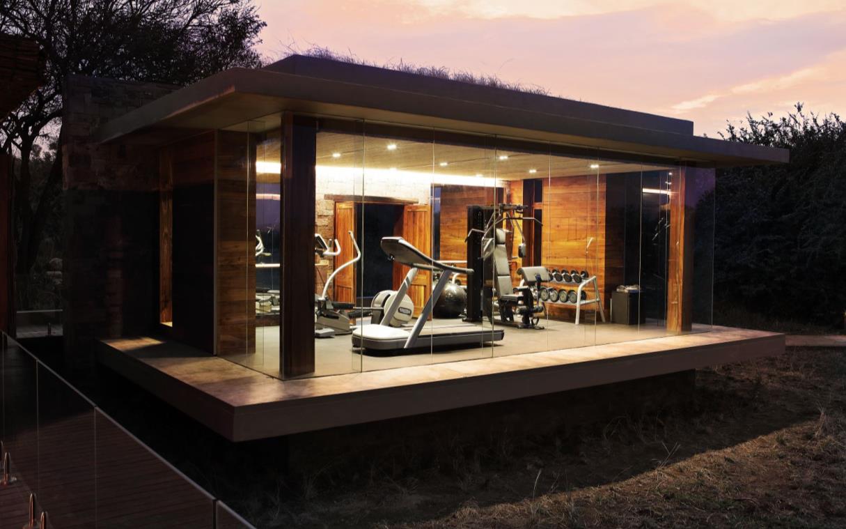 Lodge Tanzania Africa Safari National Park Luxury Singita Serengeti House Gym