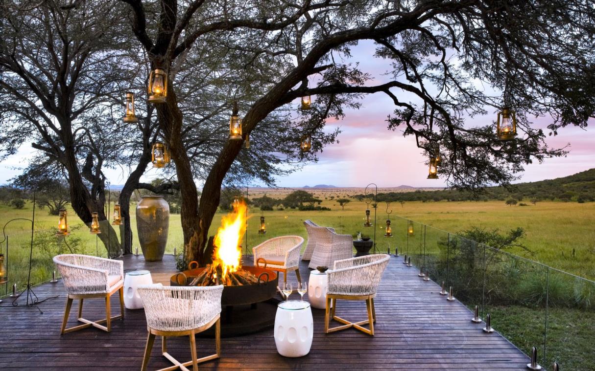 Lodge Tanzania Africa Safari National Park Luxury Singita Serengeti House Out Liv