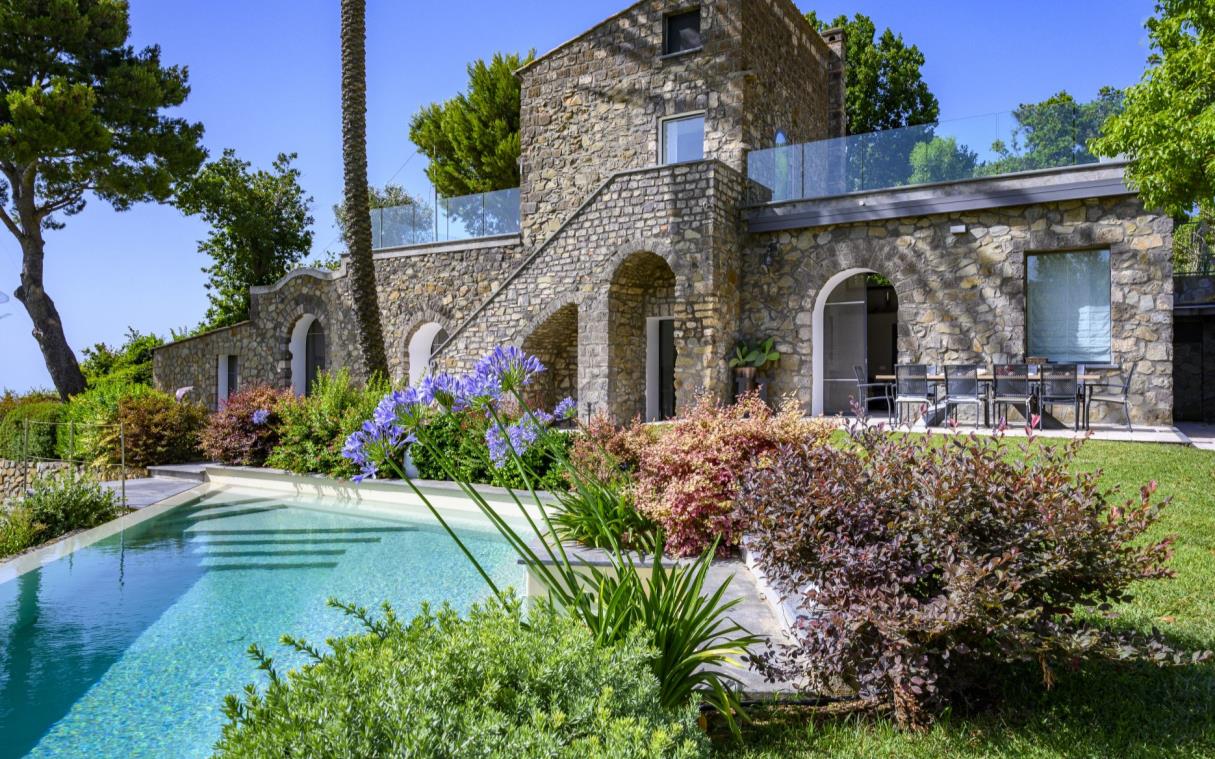 Villa Amalfi Coast Italy Luxury Pool La Palma Swim 1
