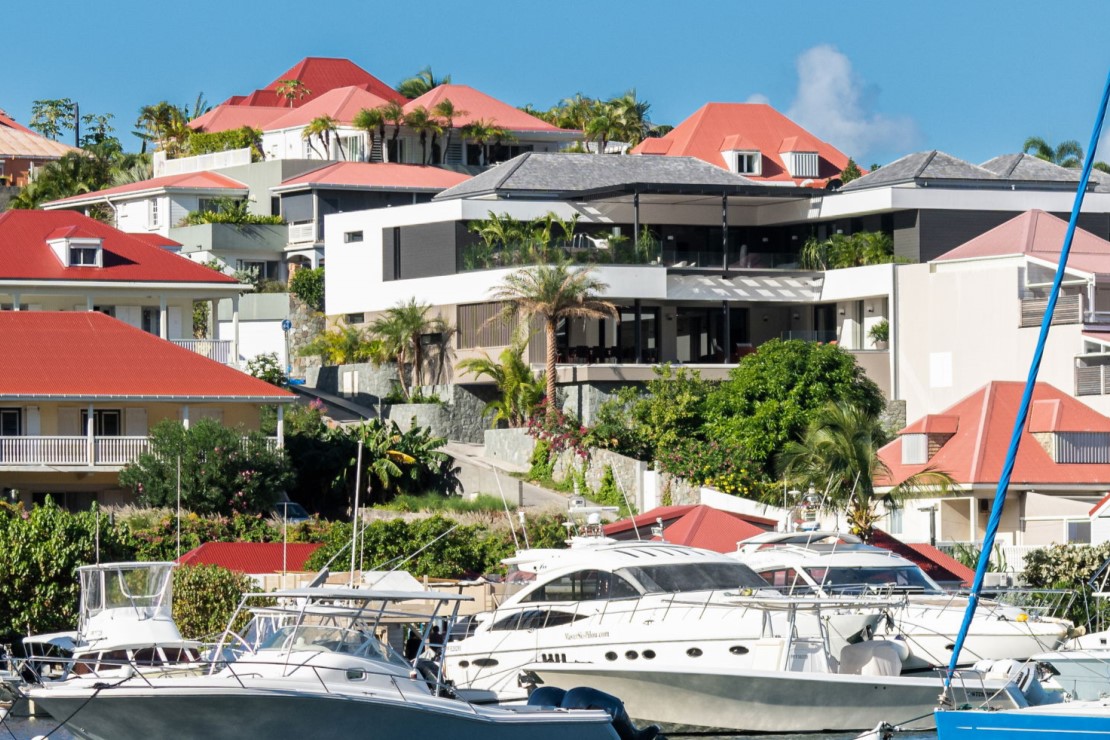 Villa Gustavia Harbor