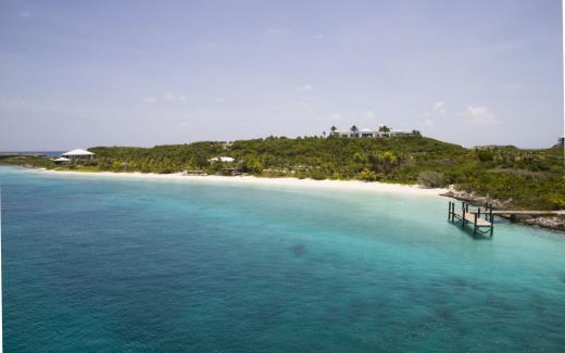 Private Island Bahamas Caribbean Over Yonder Cay Villa Beach Luxury Cov