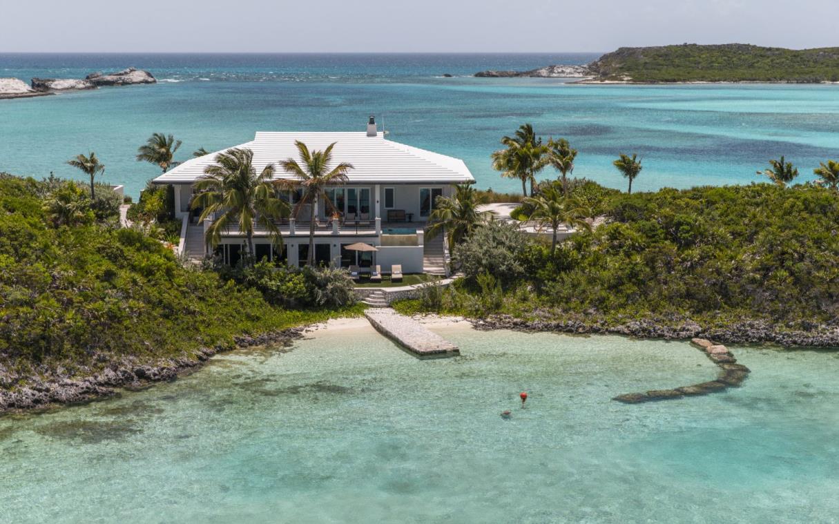 Private Island Bahamas Caribbean Over Yonder Cay Villa Beach Luxury Vil Ext 6
