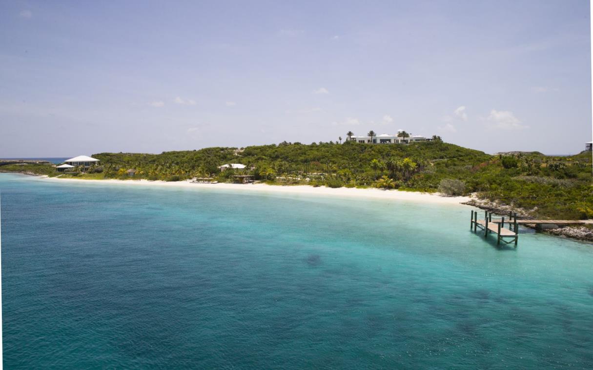 Private Island Bahamas Caribbean Over Yonder Cay Villa Beach Luxury Cov