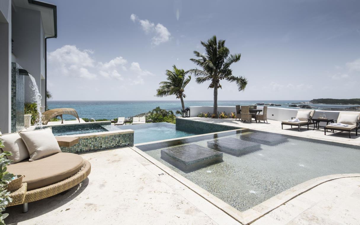 Private Island Bahamas Caribbean Over Yonder Cay Villa Beach Luxury Vil Swim 1