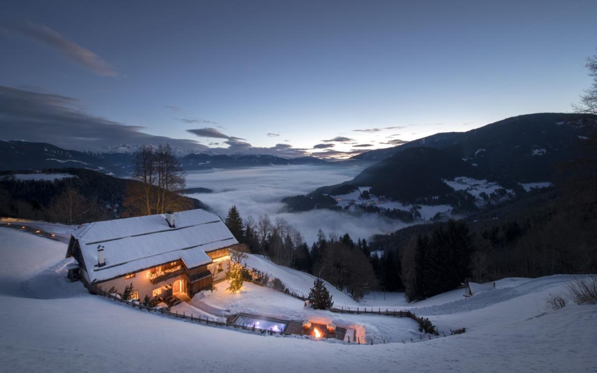 Chalet Dolomites Italian Alps Luxury Ski White Deer San Lorenzo Mountain Lodge Ext Win 10