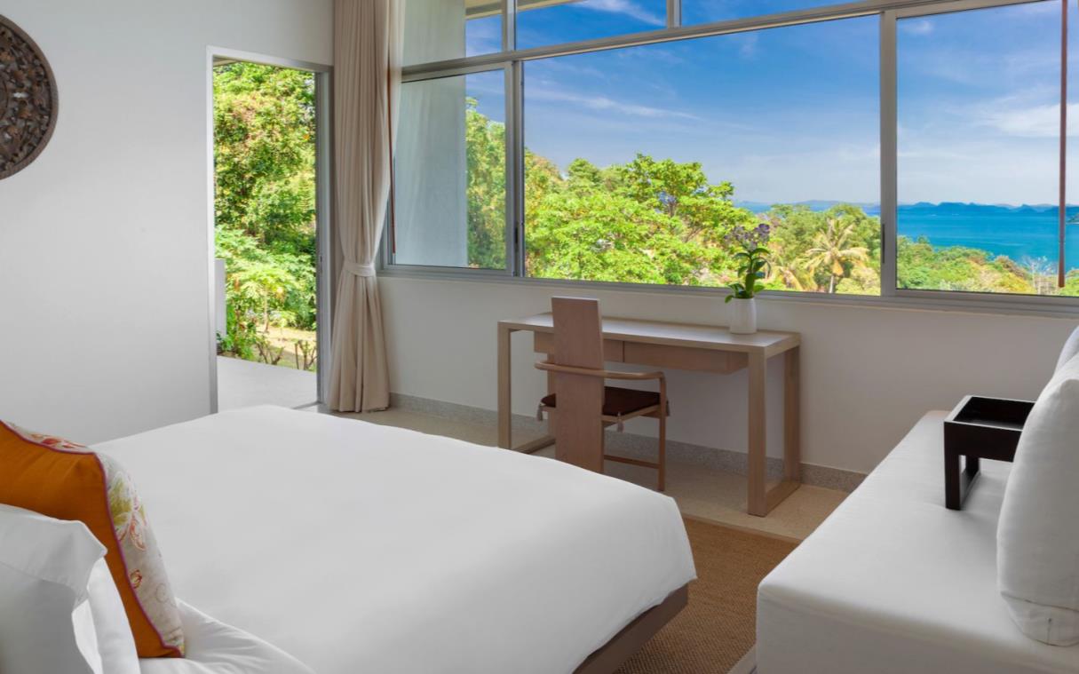 Villa Phuket Thailand Asia Luxury Pool Leelawadee Bed 4