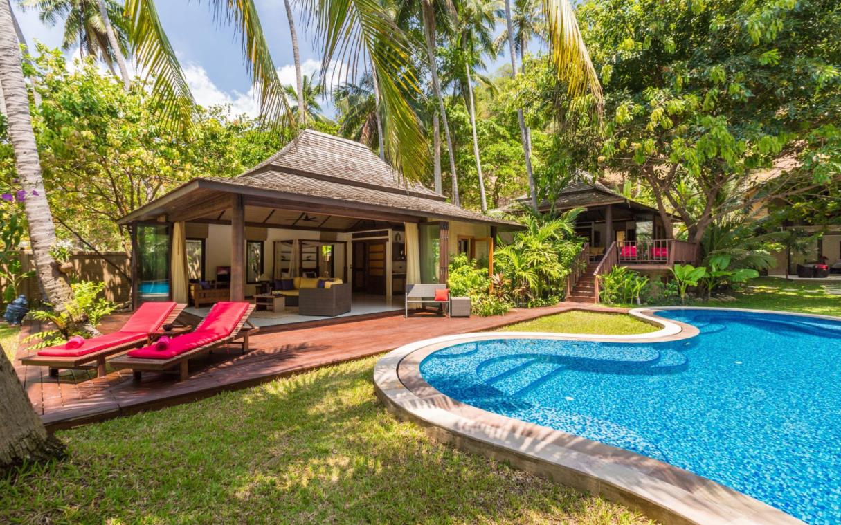 Villa Koh Samui Thailand Beach Luxury Pool Kalyana Swim2 12