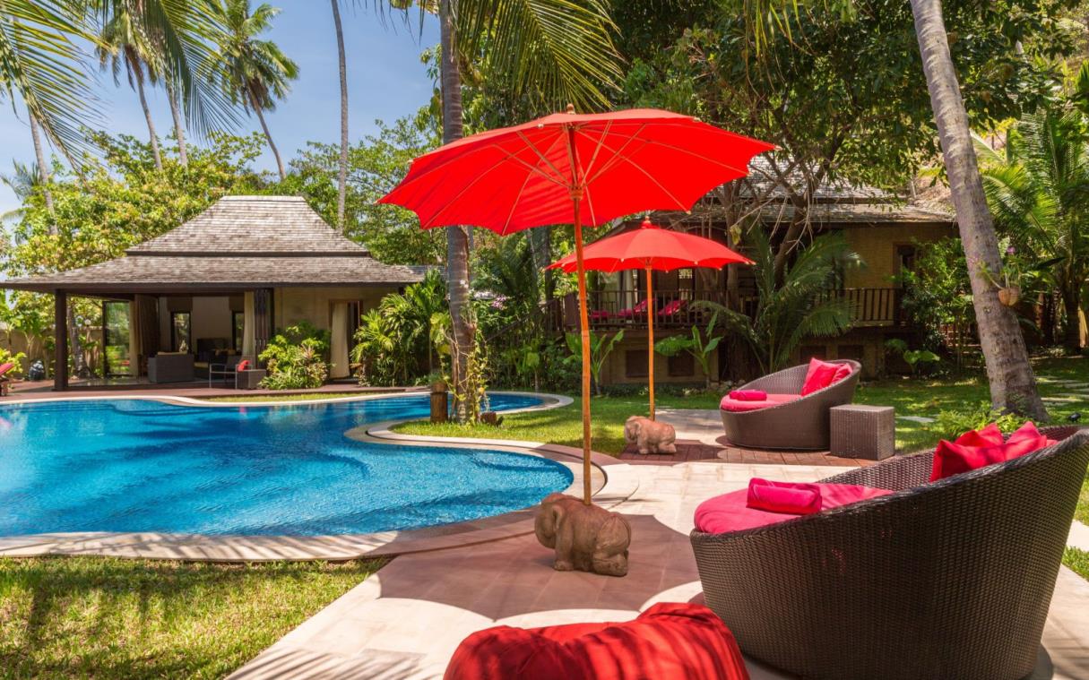 Villa Koh Samui Thailand Beach Luxury Pool Kalyana Swim2 14