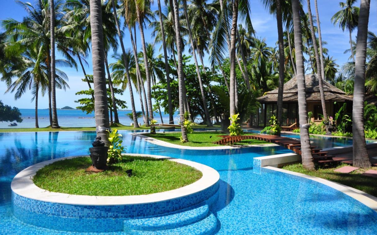 Villa Koh Samui Thailand Beach Luxury Pool Kalyana Swim1 12