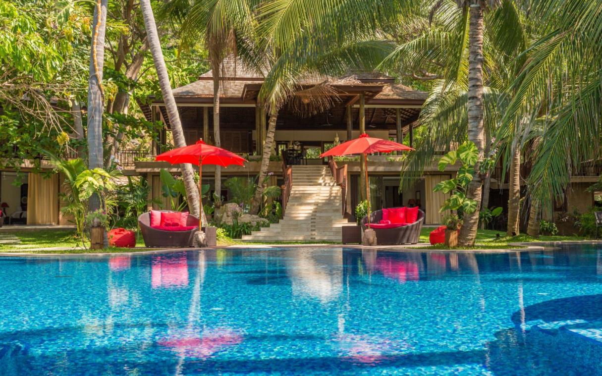 Villa Koh Samui Thailand Beach Luxury Pool Kalyana Swim2 9