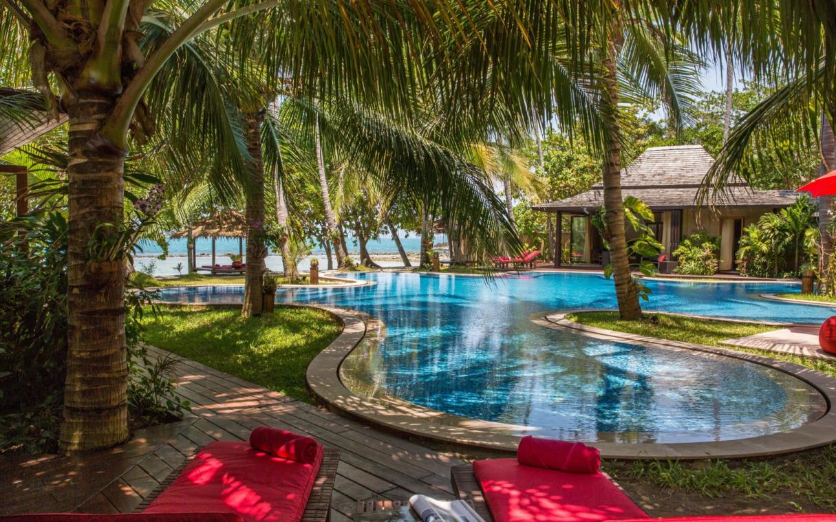 Villa Koh Samui Thailand Beach Luxury Pool Kalyana Swim2 17