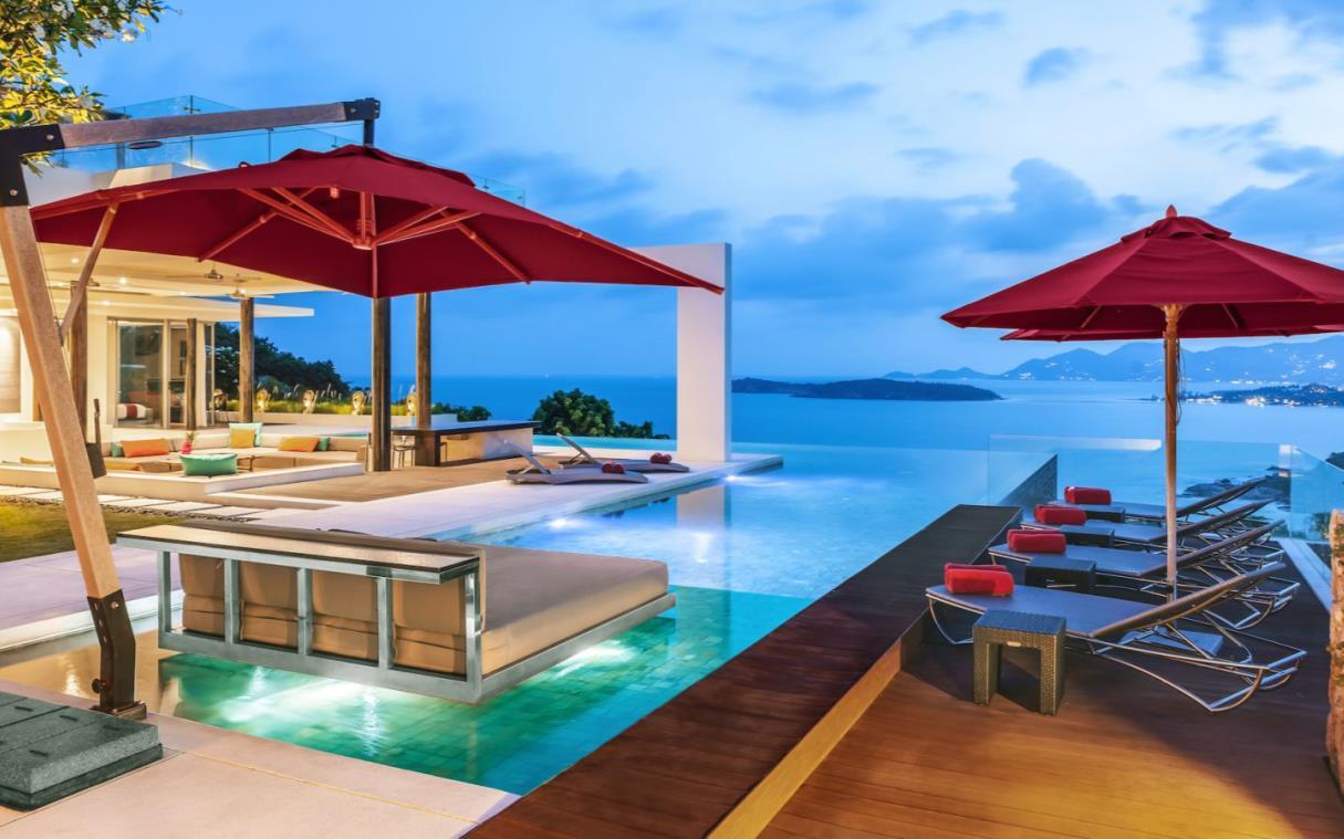 Villa Koh Samui Thailand Luxury Pool Sangkachai Cov