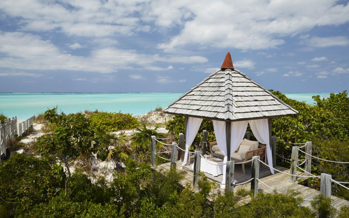 Villa Parrot Cay Turks Caicos Caribbean Luxury Pool Oceanfront Resort Din 3
