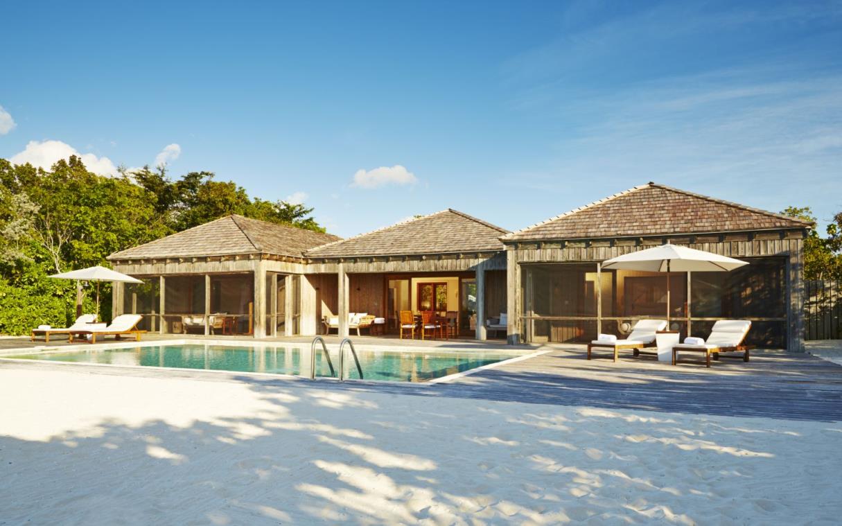 Villa Parrot Cay Island Turks Caicos Caribbean Luxury Pool Oceanfront Como Ext 1